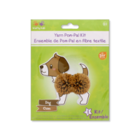 Diy Yarn Pom-pal Kit Dog Character