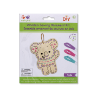 Diy Wooden Koala Sewing Ornament Kit
