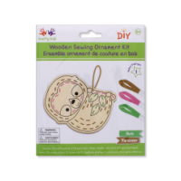 Diy Wooden Sewing Ornament Kit Sloth
