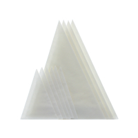 CAKE DECORATING PLASTIC PIPING BAGS 10 PCS