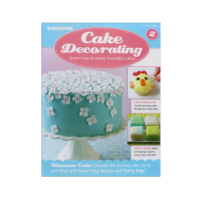Deagostini cake decorating magazines featuring cake designs.