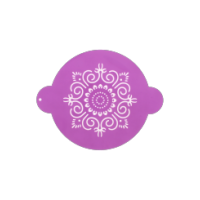 Cake decorating filigree cake top stencil intricate design