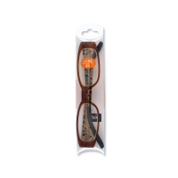 Trendy full-rim reading glasses with +1.00 magnification.