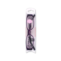 Rectangle full frame reading glasses +3.00 in purple