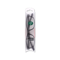 Slim full rim reading glasses with +1.50 lens strength