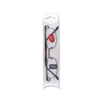Metal-Framed Slim Reading Glasses +2.00 strength