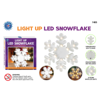Light Up LED Snowflake Decoration