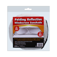 Folding reflective car windscreen sunshade for wholesale