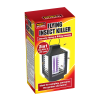 2 In 1 Hanging LED Lamp Flying Insect Bug Killer