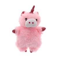 Pink unicorn microwavable heat pack