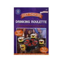 Drinking Roulette Spinner Game with 4 Shot Glasses