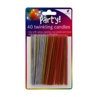 40 twinkling candles loose tealights