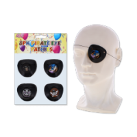 8 Pack of pirate eye patches for costumes