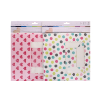 Assorted patterned cupcake boxes for single cupcakes