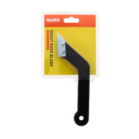 Grout rake blade used for removing grout.