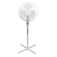 16IN STAND FAN 3 SPEED BLACK WHITE