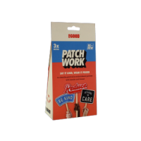 Eco-friendly sewing patch set of three