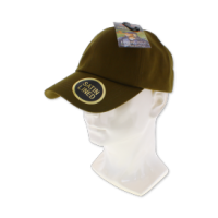 Khaki brown baseball cap one size