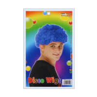 Blue Disco Party Wig- One Size Fits All