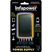 Multi Voltage Universal Power Supply Adapter for electronics