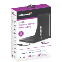 InfaPower Smart Universal Laptop Power Supply 65 Watt