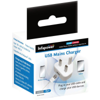 1A 5W Single Port USB Mains Charger