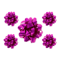 Metallic Shine Magenta Gift Bow