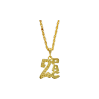 2Pac Gold Pendant Necklace