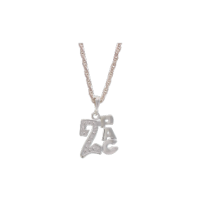 2Pac Silver Pendant Necklace