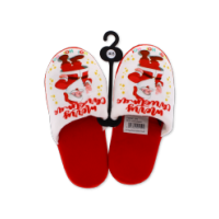 Kids Santa-Themed Christmas Slippers For Children