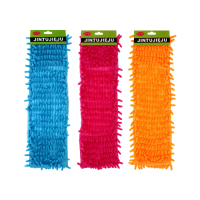 Assorted vibrant coloured floor mop heads for wholesale