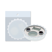 Bottle Cap Shaped Bottle Opener Fridge Magnet