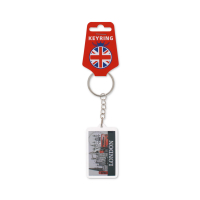 Keyring with London City Landmark Charms, souvenir item