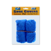 20 pack elasticated shoe covers one size