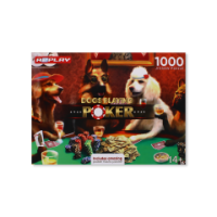 Classic 'Dogs Playing Poker' 1000-piece jigsaw puzzle