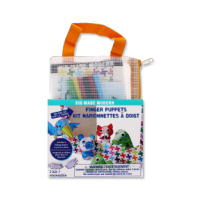 Paper finger puppets craft kit for wholesale