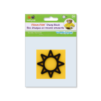Foam-Fun Sun Stamp Block