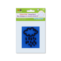 Foam-Fun Stamp Block Rain Cloud Craft Stamp