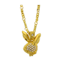 Play Boy XL Gold Pendant Necklace