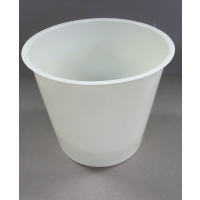 Large white plant pot for wholesale