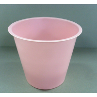 Large pink plant pot for indoor and outdoor use
