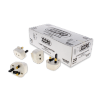 13A Shaver Adaptor with 1A Fuse