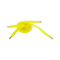 Neon yellow thick shoe laces wholesale