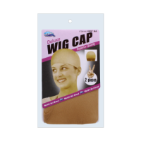 Cream Deluxe Wig Caps two piece set