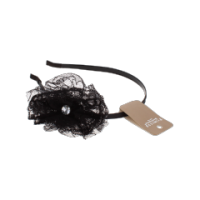 Black net Alice hair band, classic design