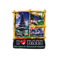 I Love Bali souvenir fridge magnet