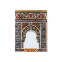 Toledo Blue Arch Souvenir Fridge Magnet