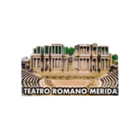 Teatro Romano-Merida fridge magnet depicting the Roman theatre