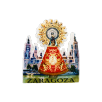Zaragoza Our Lady Of The Pillar religious fridge magnet