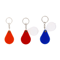 Assorted mini folding magnifying glass keyrings